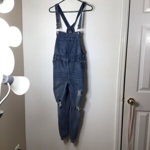 Shein denim overalls women small